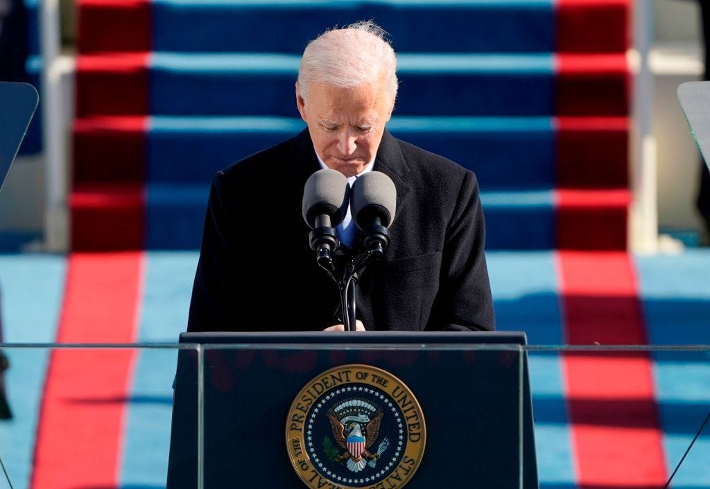 President Biden defends the truth