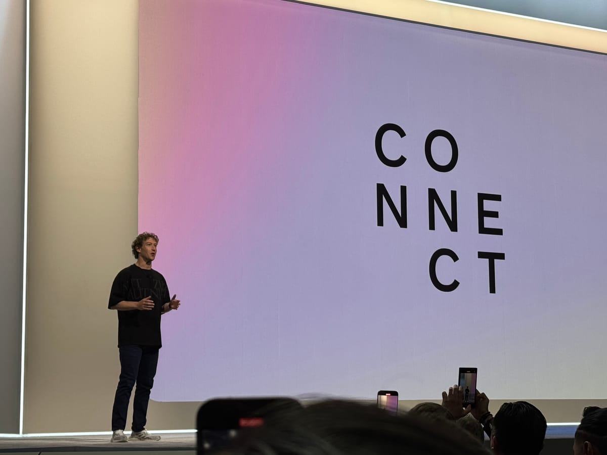 At Meta Connect, it’s Zuck or nothing